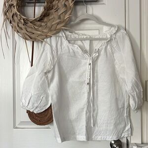 Grae Cove peasant top
